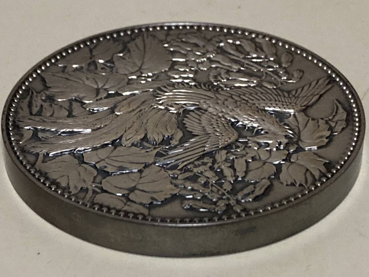 500円白銅貨幣発行記念メダル 1982年 純銀 記念メダル 銀メダル