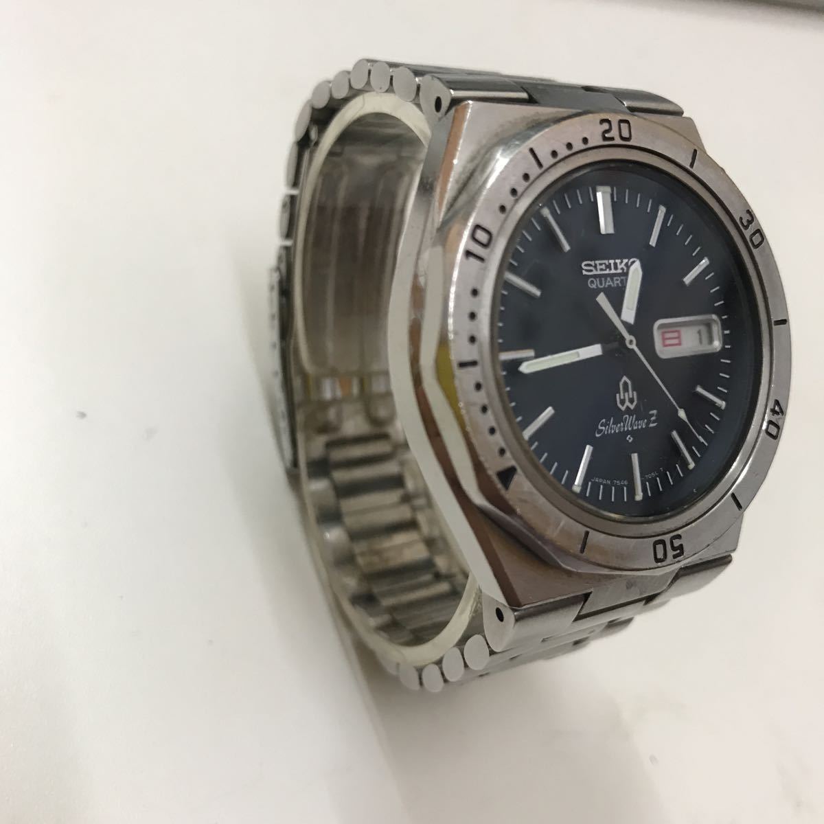 びっくり市場】1円～ 稼働品◇SEIKO Silver Wave Z セイコー シルバー 