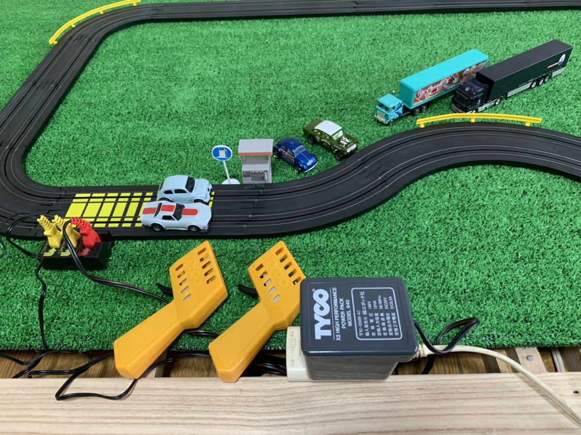 トミーAFX HO スロットカー スーパーマグナEX 4台セット HOスロット