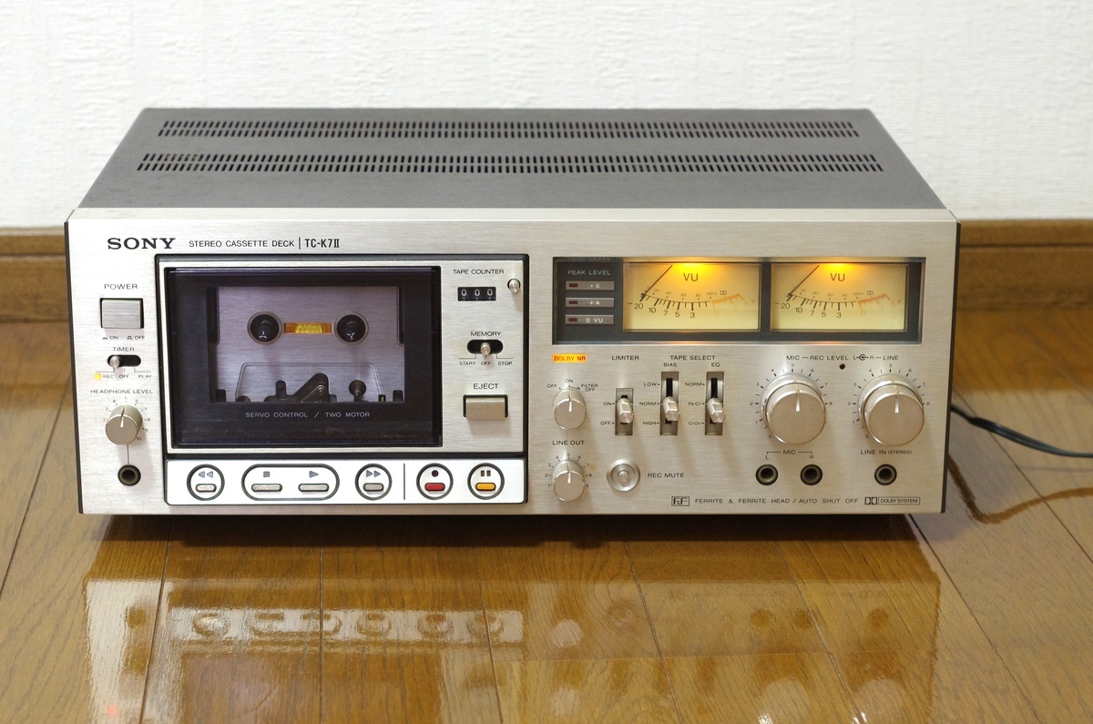 SONY カセットデッキ ソニー TC-K7 TC-K7II Yahoo TC-K7Ⅱ