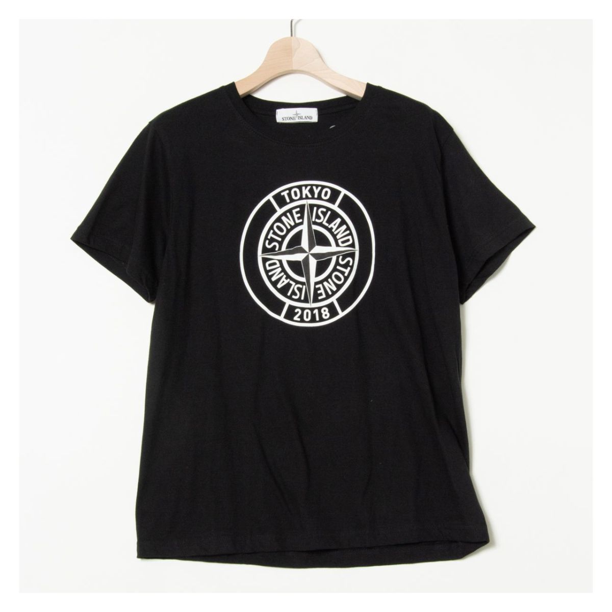 メール便○ STONE ISLAND ストーンアイランド プリントTシャツ 2018  