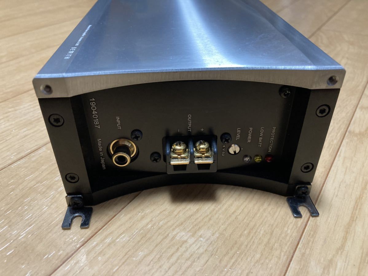 BEWITH Accurate A-110S アンプ Accurate A-110S BEWITH Magnesium 2台セット・元箱付BEWITH ビーウィズ、マグネシウム合金筐体のパワーアンプ「Accurate