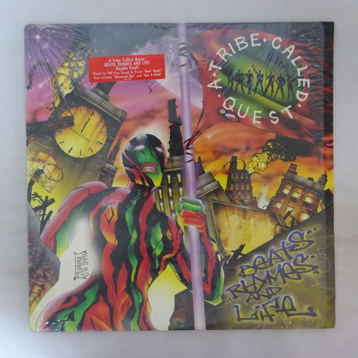 限定SALE，品質保証 13061331; US盤/2LP/シュリンク/ハイプ ステッカー/STERLING刻印 A Tribe Called Quest / Beats Rhymes And Life(ラップ、ヒップホップ)｜売買されたオークション情報、yahooの商品情報をアーカイブ公開 - オーク ラップ、ヒップホップ