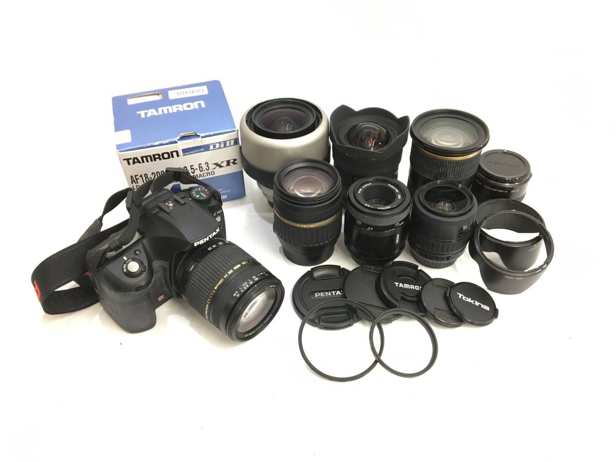 PENTAX ペンタックス K10D まとめ K-m ジャンク品として 売切り PENTAX