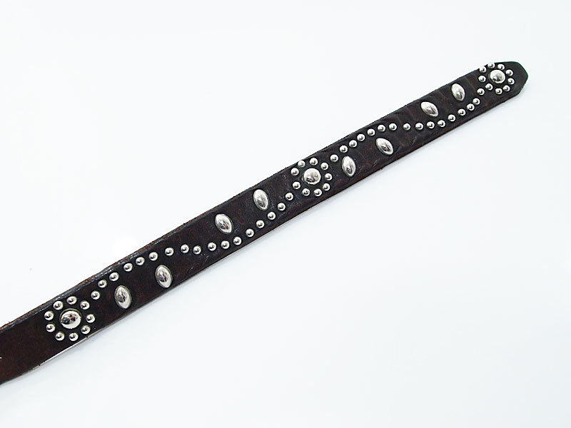 希少 HTC Narrow Studs Belt ナロー スタッズベルト Flower フラワー