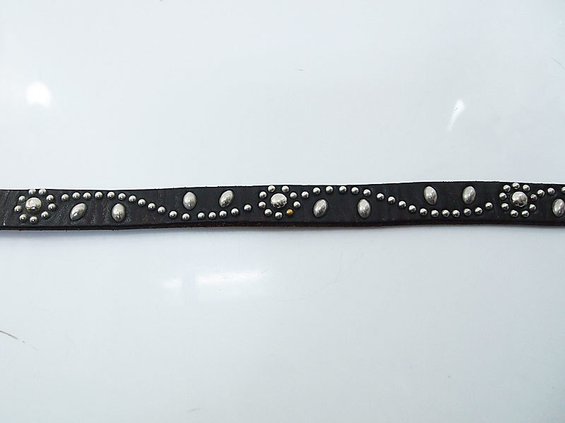 希少 HTC Narrow Studs Belt ナロー スタッズベルト Flower フラワー