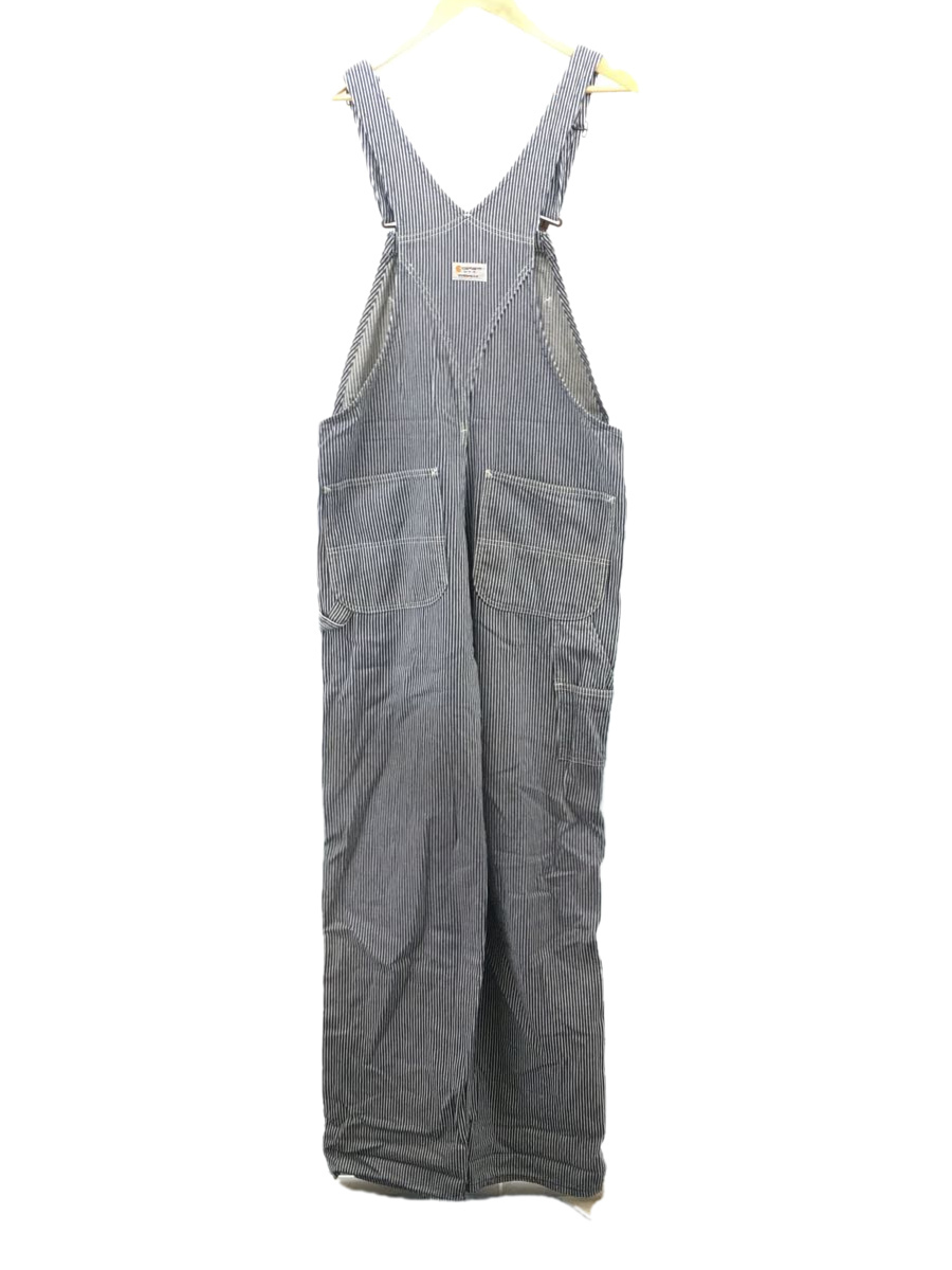 Carhartt◇オーバーオール/34/コットン/IDG/ストライプ