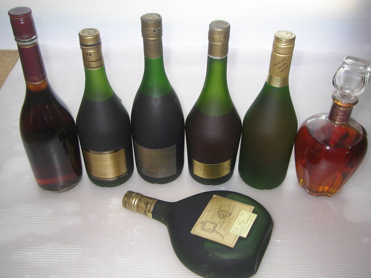 ☆ブランデー 7本セット(ナポレオン/XO/VSOP) 700ml/750ml 等 古酒
