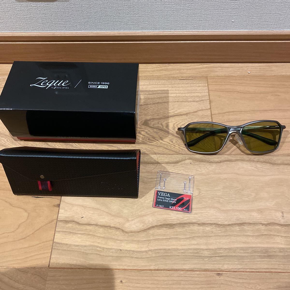 ZEAL VEGA イーズグリーン サングラス ジール ZEAL VEGA VEGA
