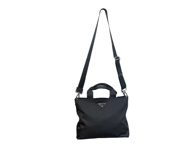 1円 Prada プラダ Vela ヴェラ 2wayトートバッグ 1bg867 三角ロゴプレート ナイロン ブラック 黒 鞄 斜め掛け メンズ レディース ハンドバッグ 売買されたオークション情報 Yahooの商品情報をアーカイブ公開 オークファン Aucfan Com