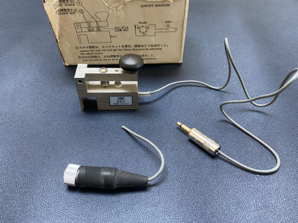 JRCミニ電鍵CCK-410 JH7VHA電鍵（JRC CCK-410）の紹介 - JH1LHVの雑記帳