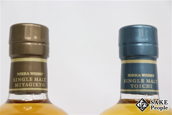 ◇注目! ウイスキー2本セット ニッカ 余市 ノンピーテッド/ニッカ 宮城