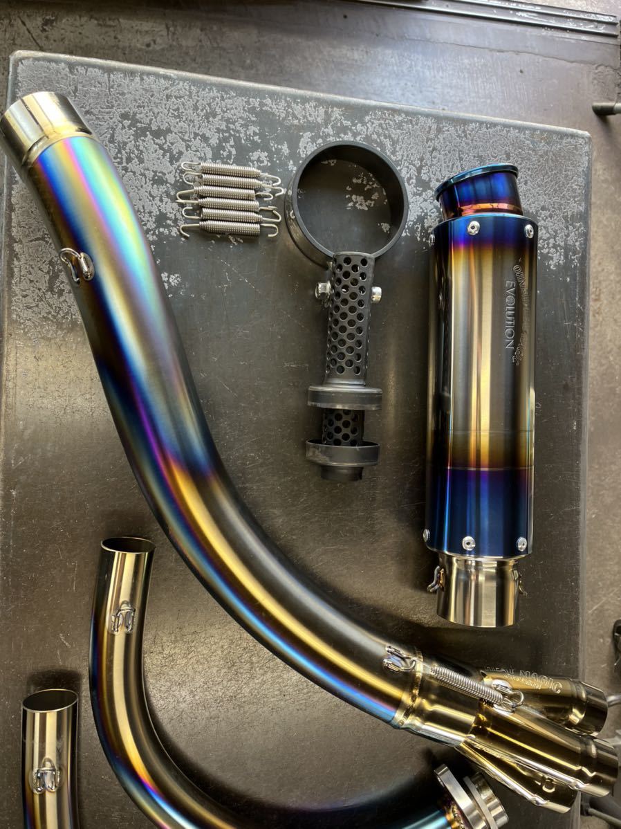 Z900RS用オオニシヒートマジック フルエキ 美品 ダウンタイプ(マフラー