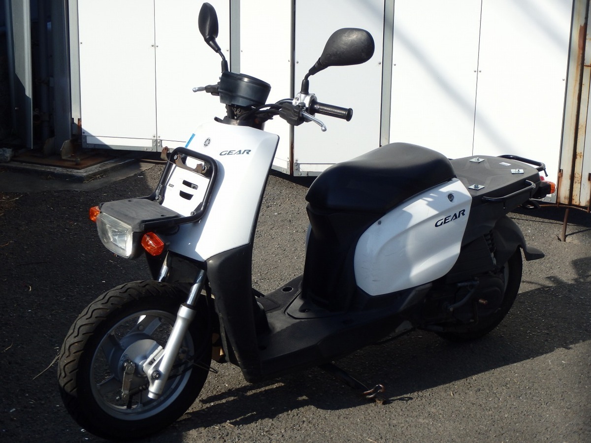 ヤマハ ギア パーキングスタンド 稼働車 4.7万km 実働車 UA07J 最上級 