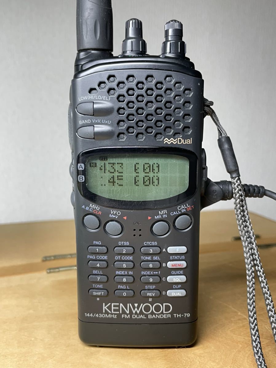 KENWOOD TH-79 ケンウッド 144⁄430MHz - メルカリ TH デュアルバンド