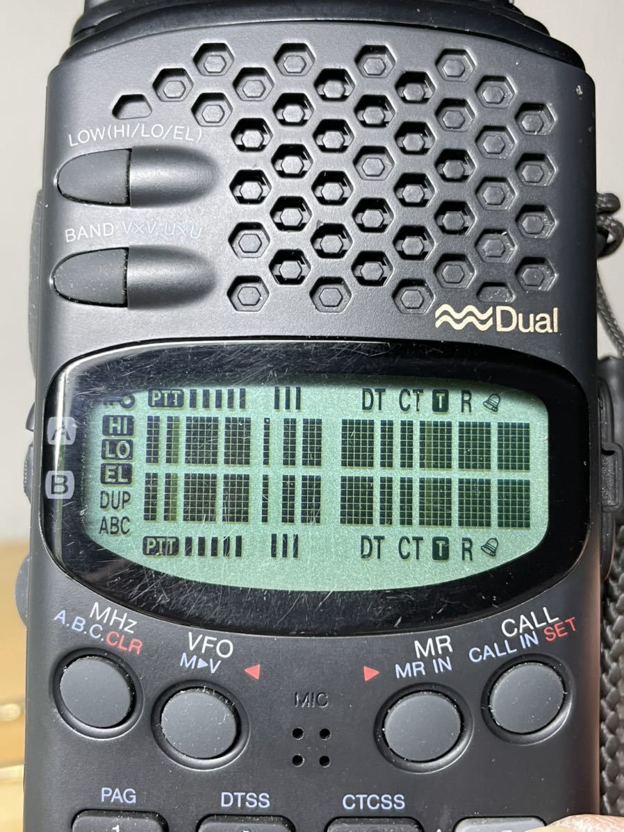 ケンウッド TH-79 144/430MHz ハンディ機 ジャンクにて TH-79 KENWOOD