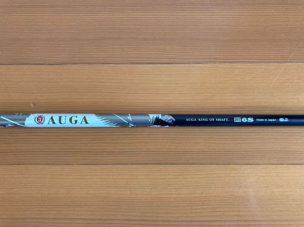 AUGAℊ｜カーボンシャフト製品｜UST Mamiya テーラーメイドスリーブ付きUSTマミヤAUGAオウガ (6X) 装着 UST MAMIYA　AUGA　オウガ　ドライバー用シャフト　テーラースリーブ