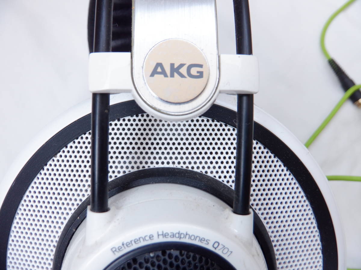 ヘッドホン AKG 0701 白 AKG Q701 K701 公式通販 箱あり