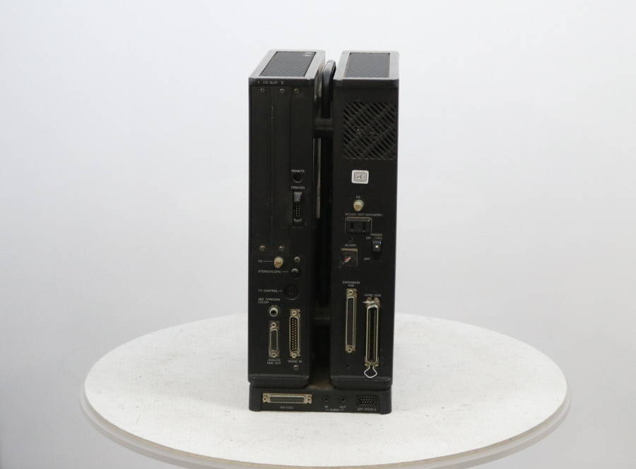 SHARP X68000 ACE-HD CZ-611C-BK ケース：一式【分解・洗浄済