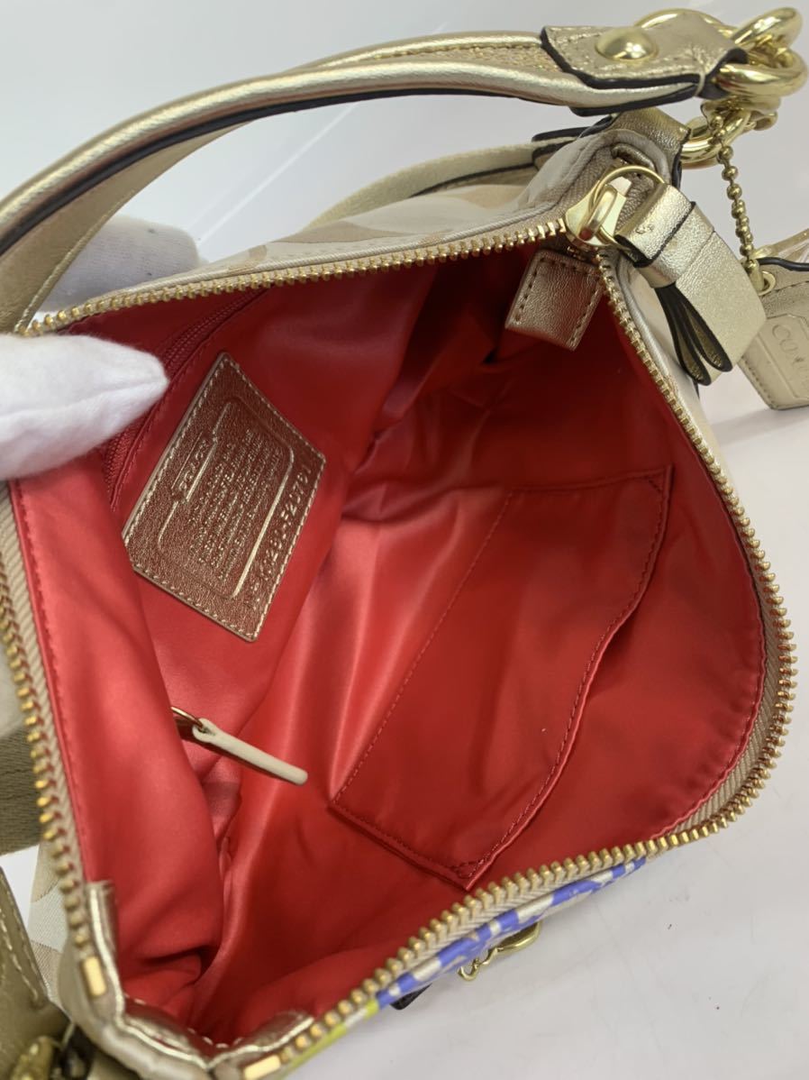 コーチ ポピー シグネチャー COACH デイジー ショルダーバッグ
