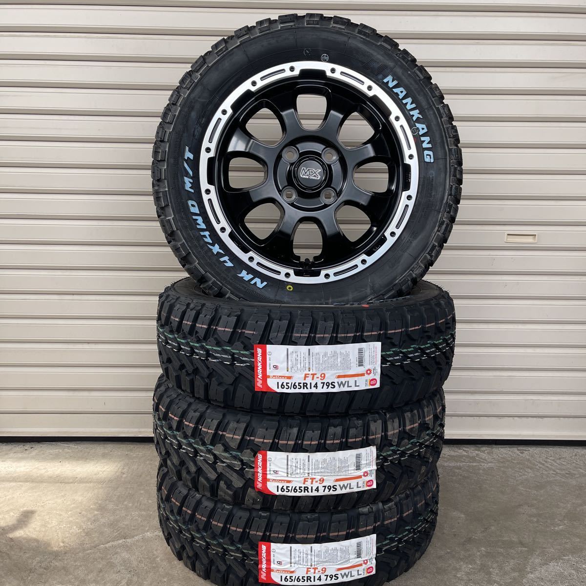 ゴツゴツタイヤ マッドクロスグレイス NANKANG 165 / 65 r 14