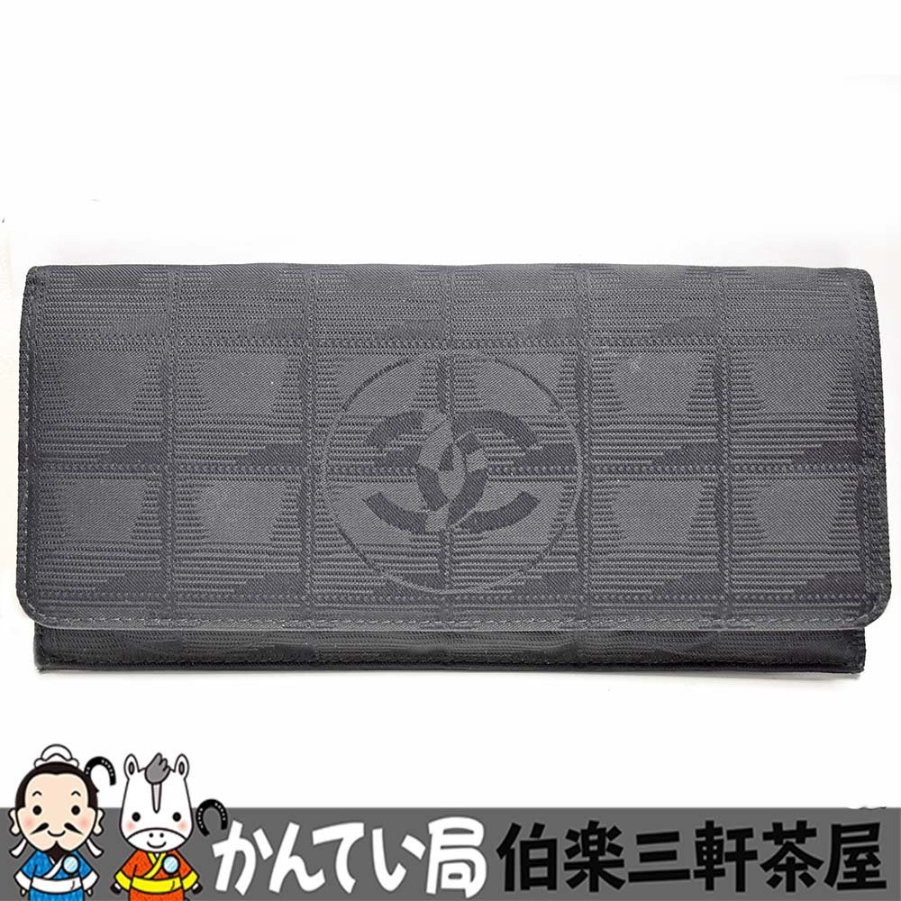 シャネル CHANEL ニュートラベルライン 長財布 ココマーク ベージュ