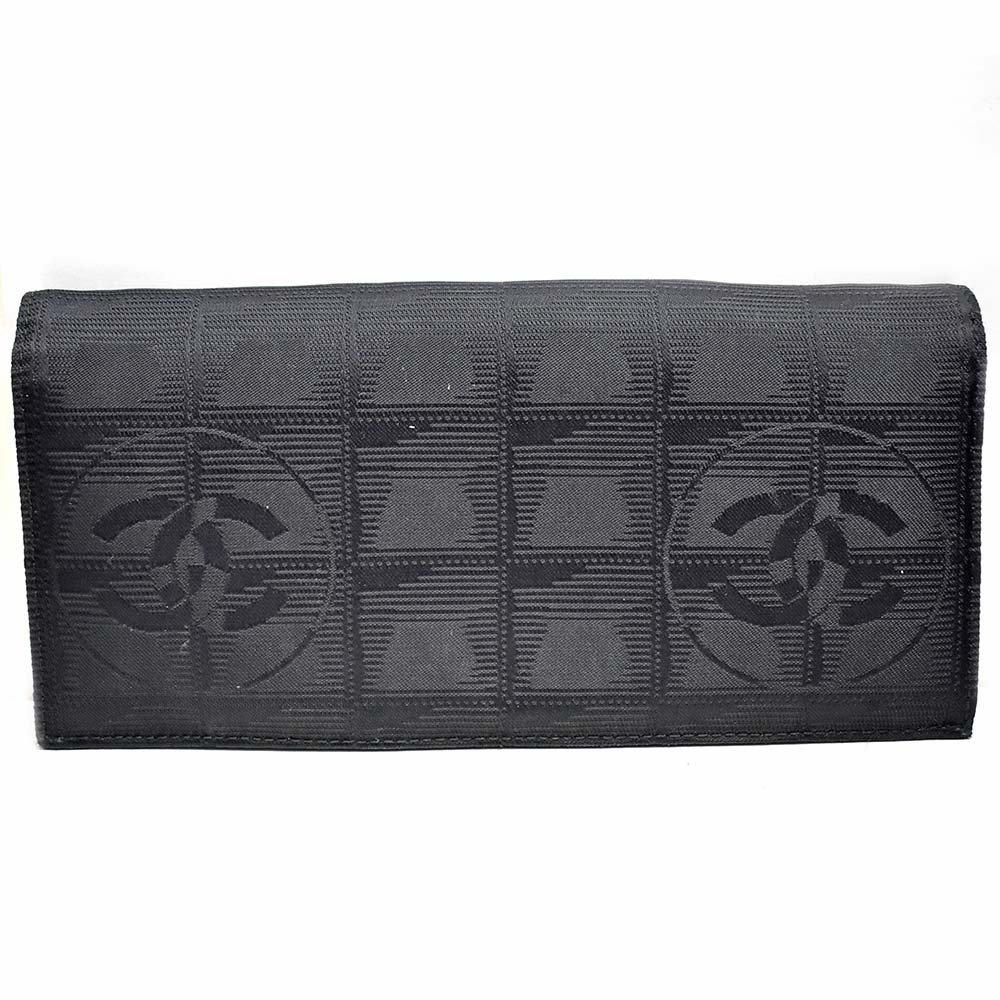 シャネル CHANEL ニュートラベルライン 長財布 ココマーク ベージュ