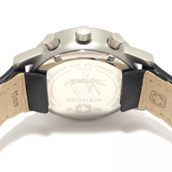 WENGER(ウェンガー) 腕時計□美品 - 7072X メンズ 10th Anniversary
