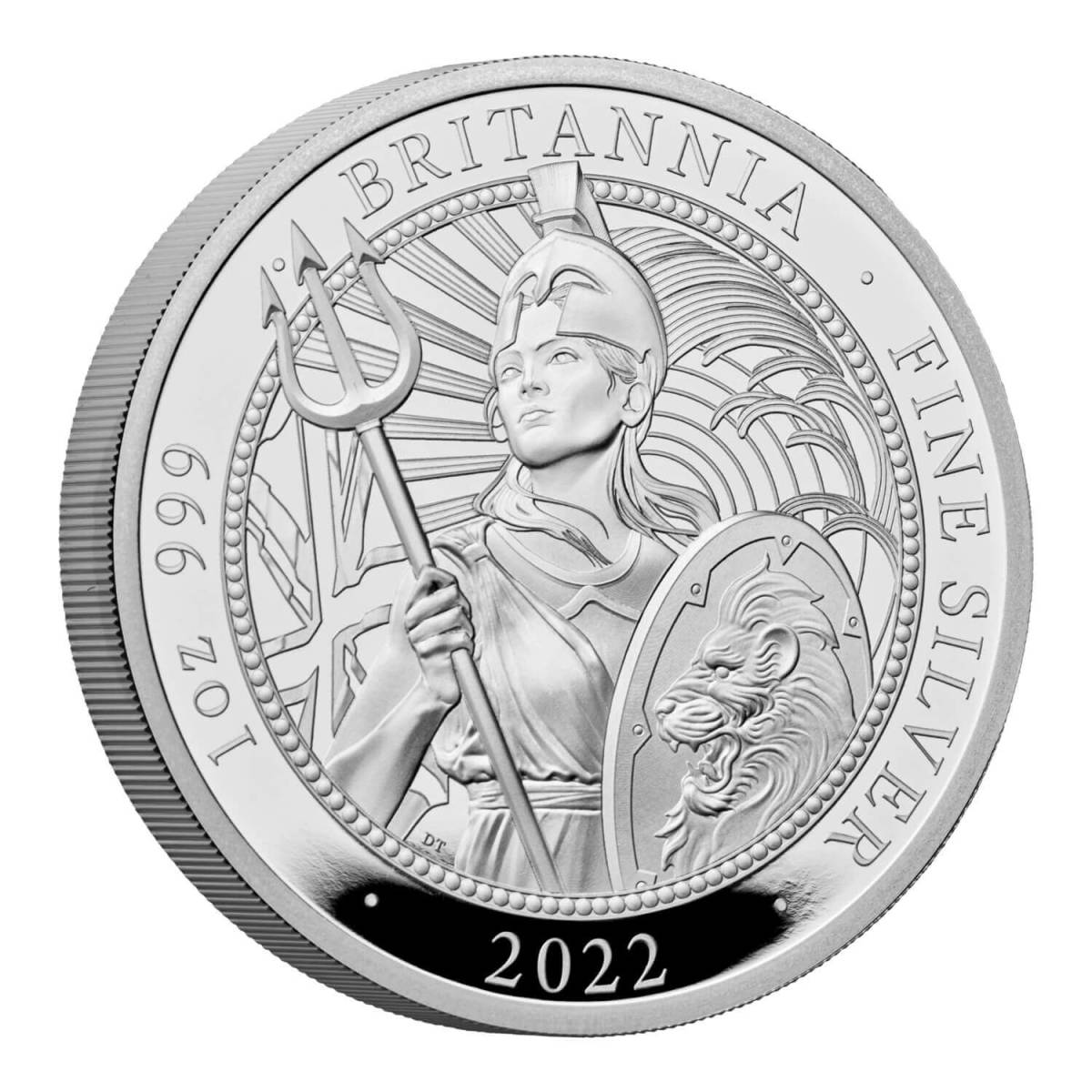 2022年 ブリタニア 1オンス銀貨 ① 2022年 ブリタニア 英国 1オンス シルバープルーフコイン 限定版3,500