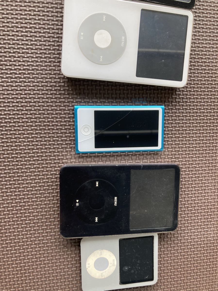 iPod アイポッド iPod nano まとめ 9点 ジャンク nano Apple iPod 歴代