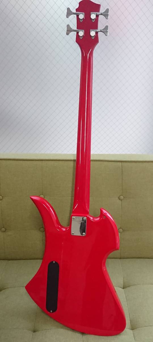 1677】FERNANDES フェルナンデス REVOLVER BASS エレキベース レッド