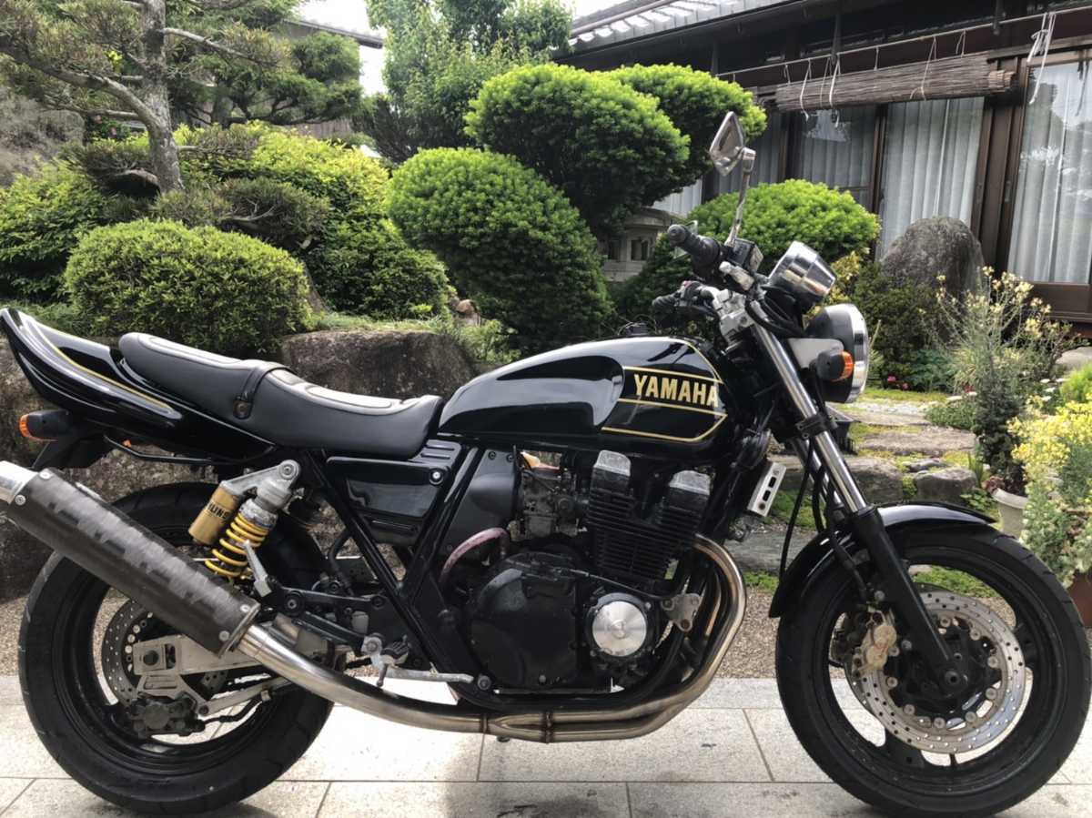 ◎予備検査合格わたし！！ヤマハXJR400富山ブラック◎動画あり！！機関