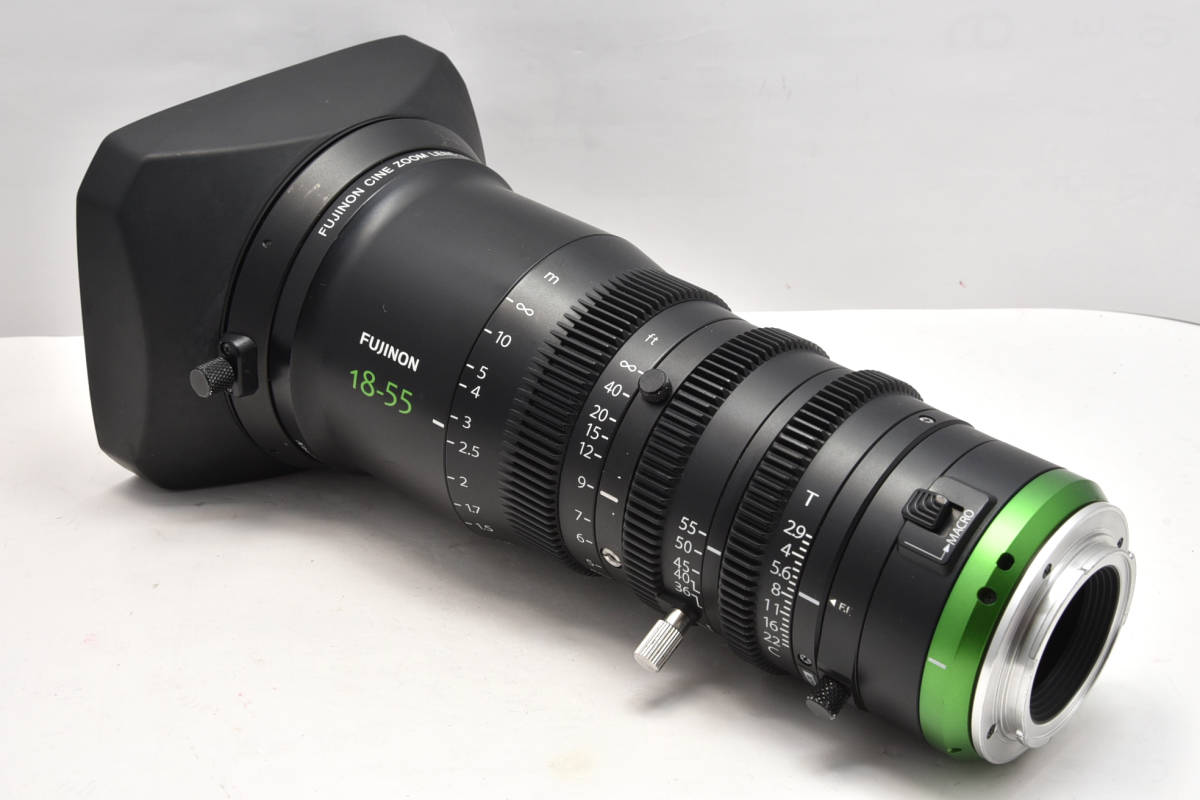 良品！ FUJINON MK18-55mm T2.9 フジノン MKシリーズ シネマズーム