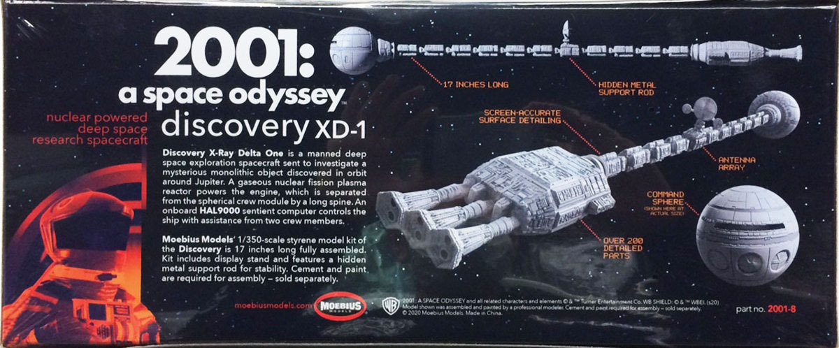 ディスカバリー号 XD-1 2001年宇宙の旅 1&frasl;350 メビウス メビウスモデル : | XD-1スペース モデル オデッセイ 1&frasl;144 discovery + プラモデル ディテールアップパーツ付き