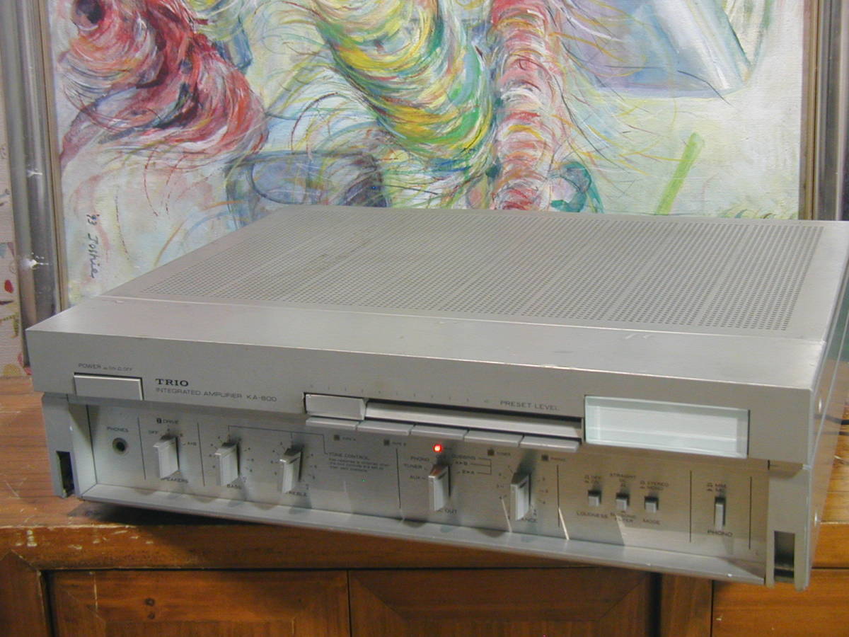 trio ka-800 integrated プリメインアンプ trio ka-800 integrated