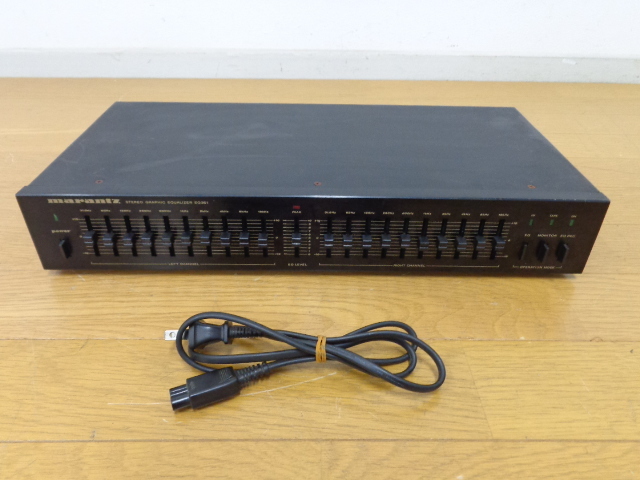 ★marantz 　マランツ　EQ351　グラフィック・イコライザー　動作品★ グラフィックイコライザー マランツ Marantz オーディオ機器 EQ580F 2006年製