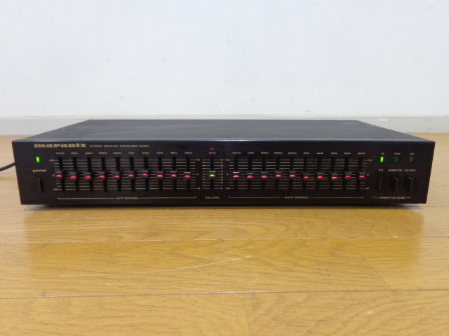 ★marantz 　マランツ　EQ351　グラフィック・イコライザー　動作品★ グラフィックイコライザー マランツ Marantz オーディオ機器 EQ580F 2006年製