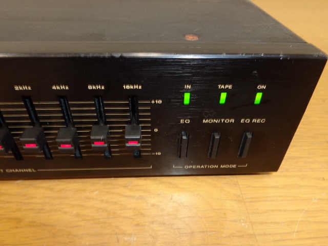 ★marantz 　マランツ　EQ351　グラフィック・イコライザー　動作品★ グラフィックイコライザー マランツ Marantz オーディオ機器 EQ580F 2006年製