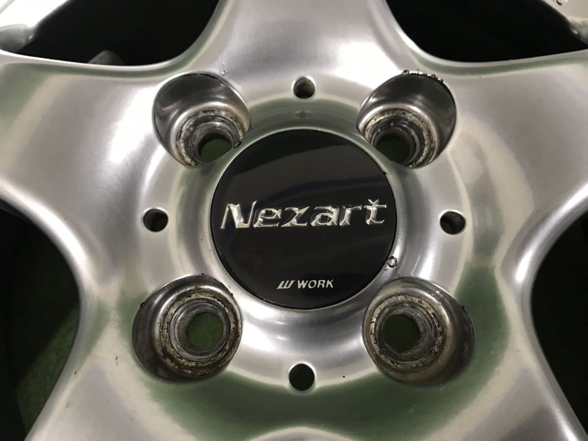 ☆WORK Nezart ワ—ク ネッツァルト 深リム 15インチ 15×7J +35 100 4H