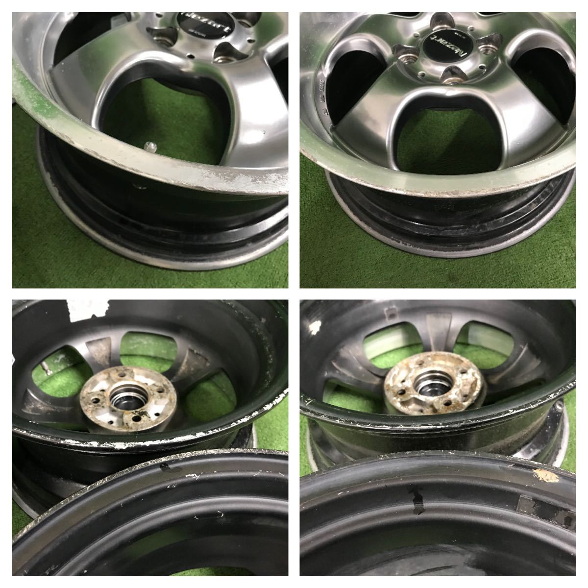 ☆WORK Nezart ワ—ク ネッツァルト 深リム 15インチ 15×7J +35 100 4H