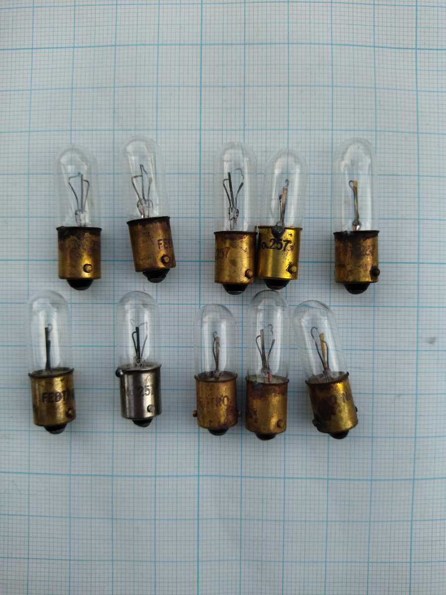 【長期保管・通電確認】FEDTRO製 12V バイメタル電球 BA9S口金 10球セット_2