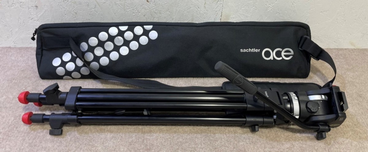 sachtler/ザハトラー GERMANY ace SA-drag ビデオカメラ用 雲台 三脚 