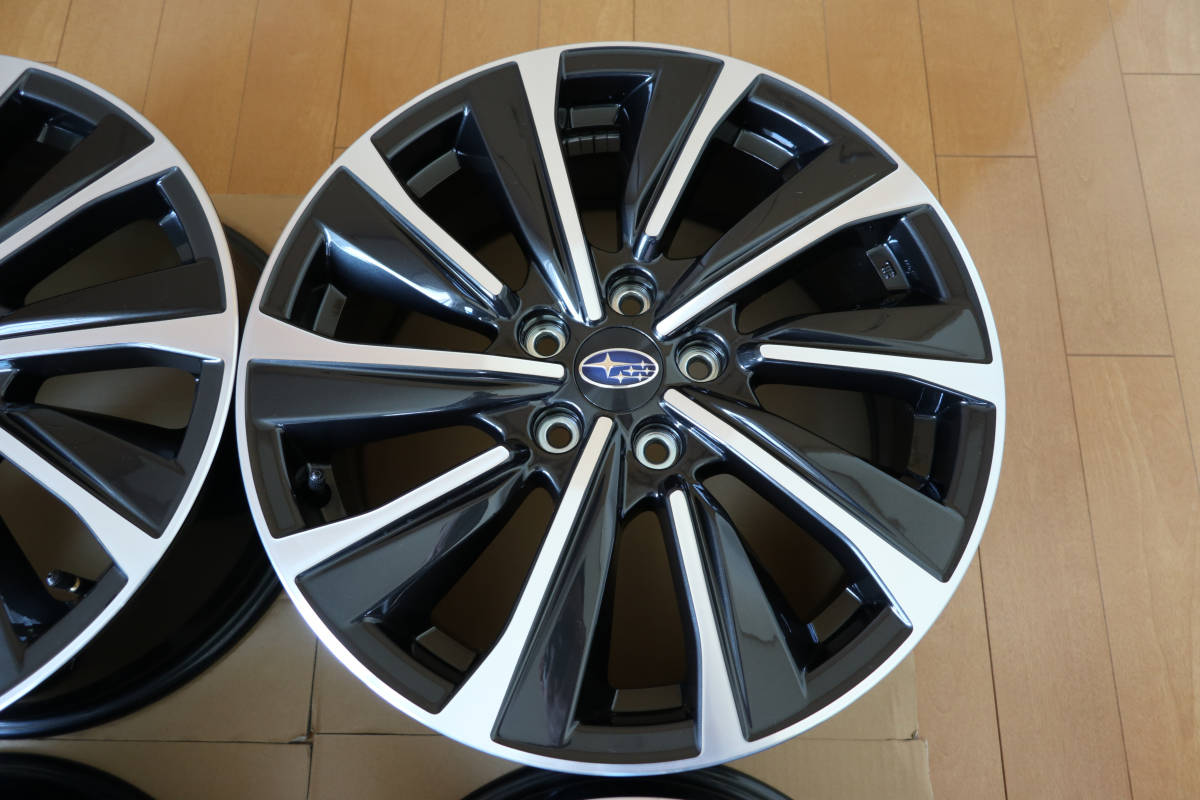 送料込】レヴォーグ VN5 B型 STIスポーツ 純正ホイール 18x7.5J +55 5 