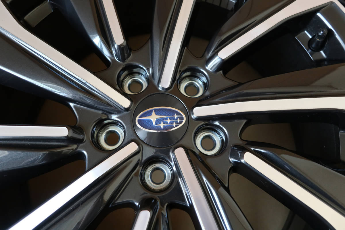送料込】レヴォーグ VN5 B型 STIスポーツ 純正ホイール 18x7.5J +55 5 