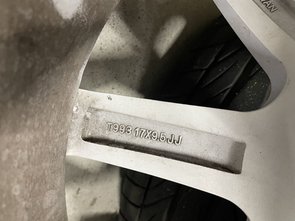 ORIGIN(オリジン) アルミ2本セット 17インチ 9.5J オフセット15  