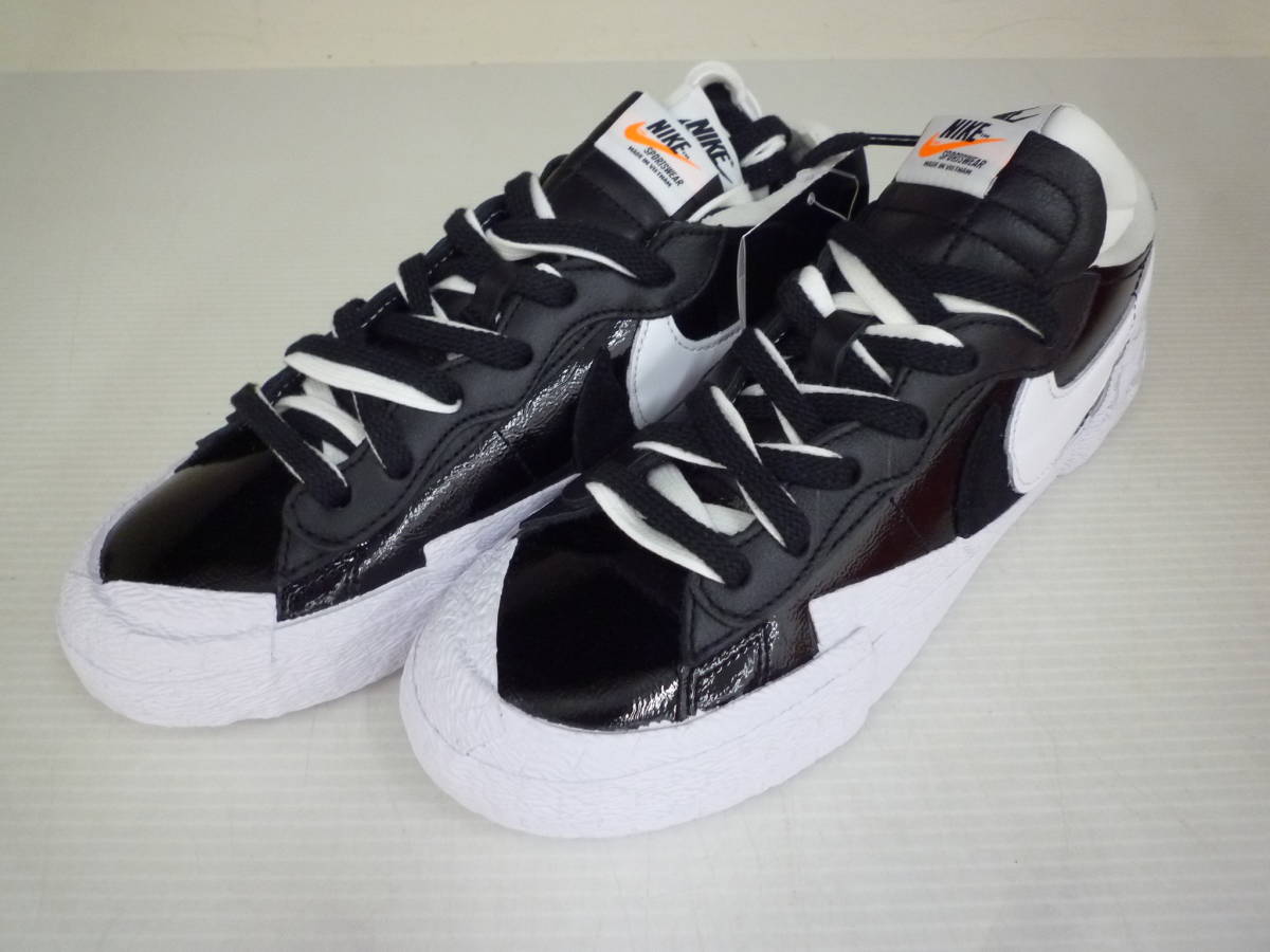 驚きの破格値，人気 SACAI&times;NIKE BLAZER LOW 25.5ｃｍ DM6443-001 サカイ&times;ナイキ ブレーザーロー ブラック/ホワイト(25.5cm)｜売買されたオークション情報、yahooの商品情報をアーカイブ公開 - オークファン 25.5cm