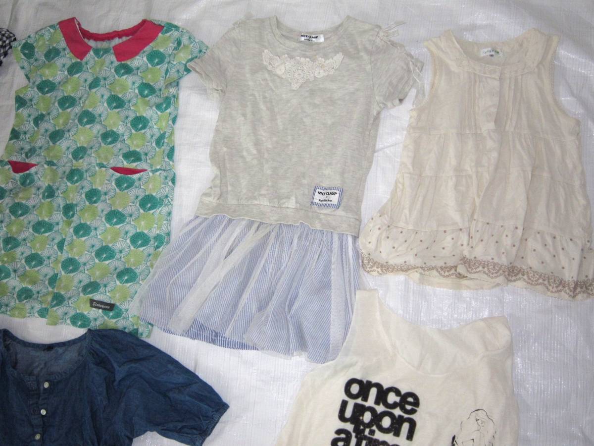 女の子・夏服・半袖ワンピース・トップスのセット☆130-140-150-160  