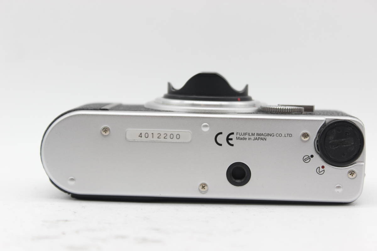 Y1813 富士フィルム Fujifilm クラッセ Klasse W シルバー コンパクト