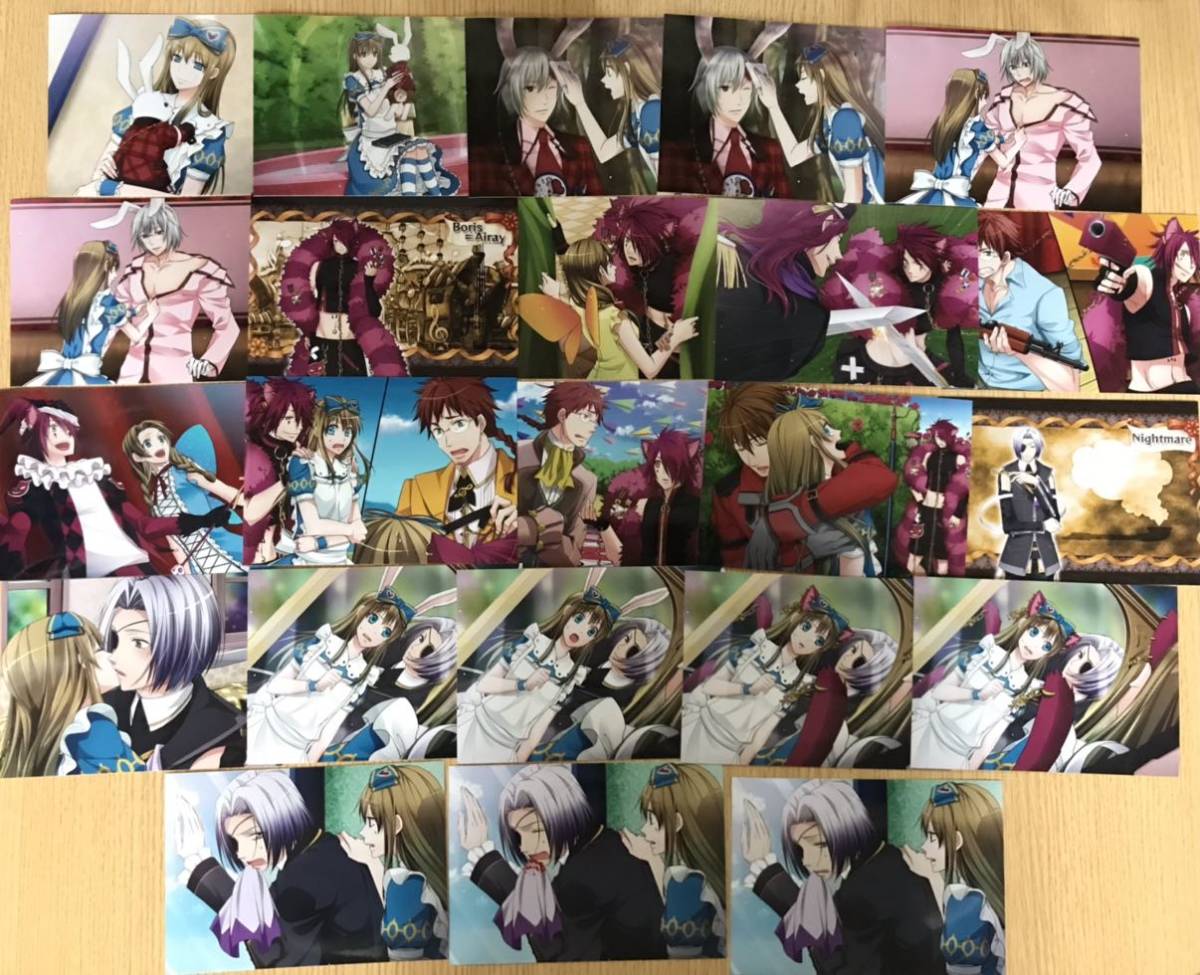 QuinRose クインロゼ ハートの国のアリス ブロマイド ツイン 67枚