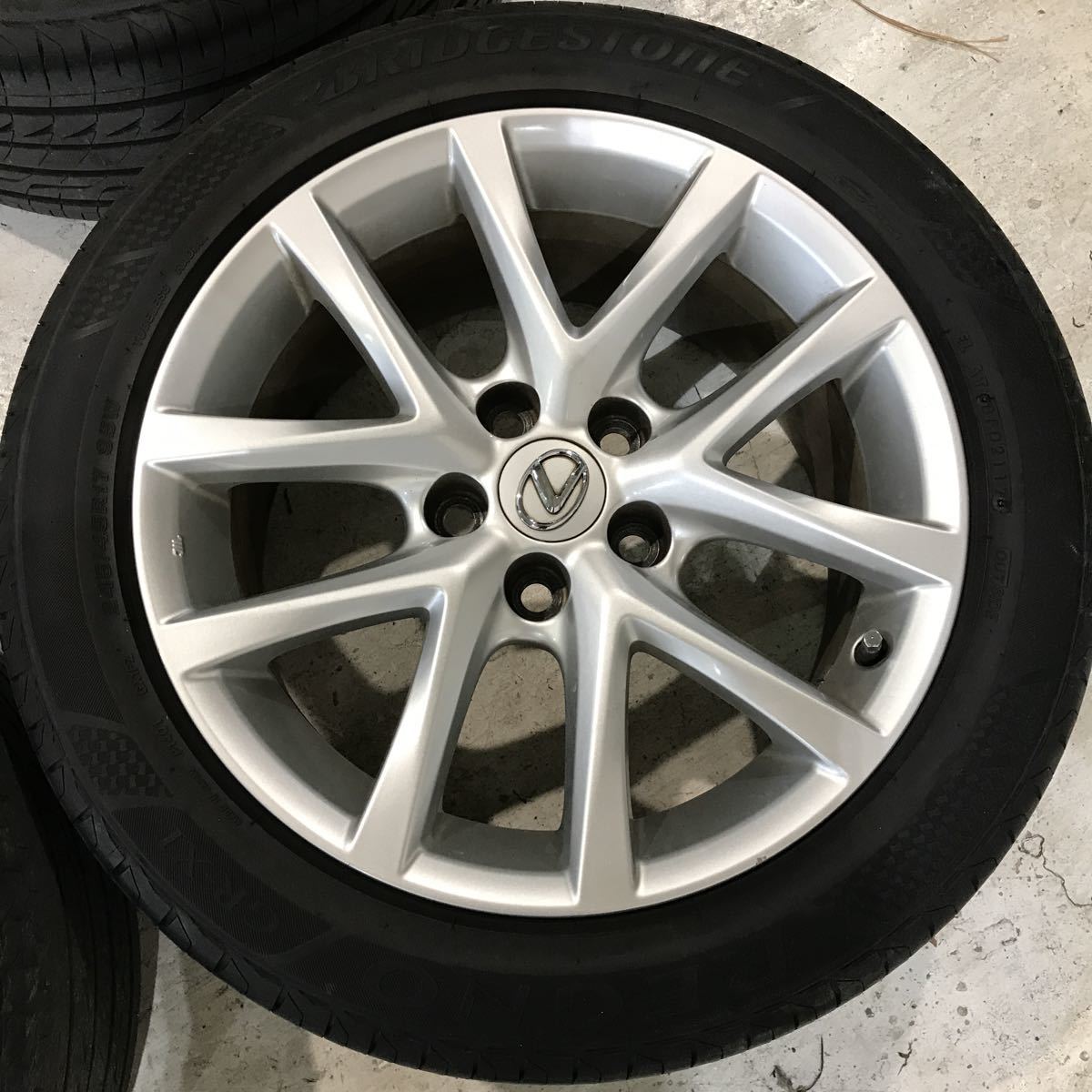 レクサス☆IS250☆純正タイヤホイールセット☆17インチ☆225/45R17.245 